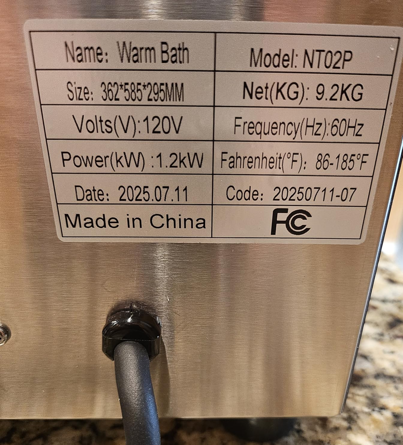 CAMMOO 2-in-1 Steam Table Food Warmer and Soup Warmer Commercial Portable | 1200W Bain Marie 20qt Stainless Steel Pot 86~185°F Adjustable Temp Buffet Servers and Warmers Soup Kettle Catering Restaurant customer photo 2