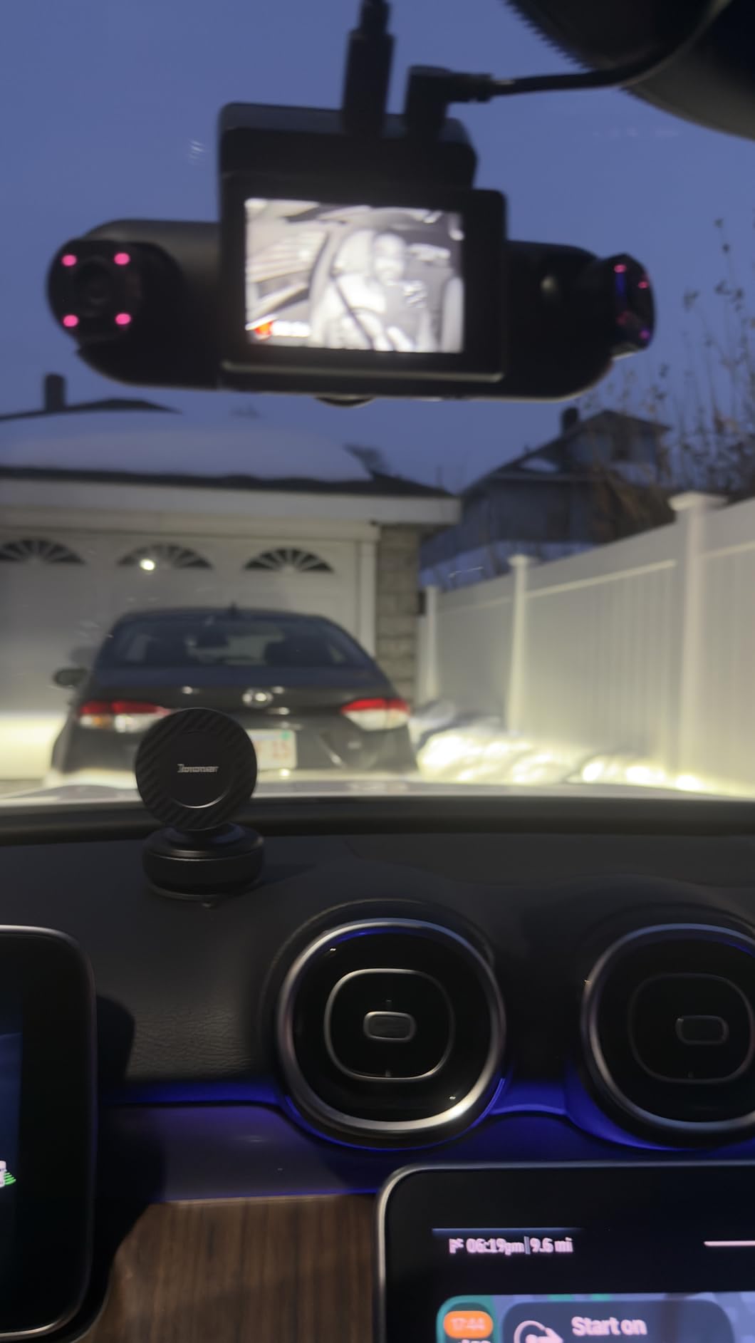 REDTIGER 4 Channel 360° View Dash Cam, Dual STARVIS 2, 2.5K*2+1080P*2 Dashcam Front and Rear Inside Left Right, 5.8GHz WiFi, 8 IR Lights Night Vision, 4 Adjustable Lenses, Included 128GB Card (VP40) customer photo 2