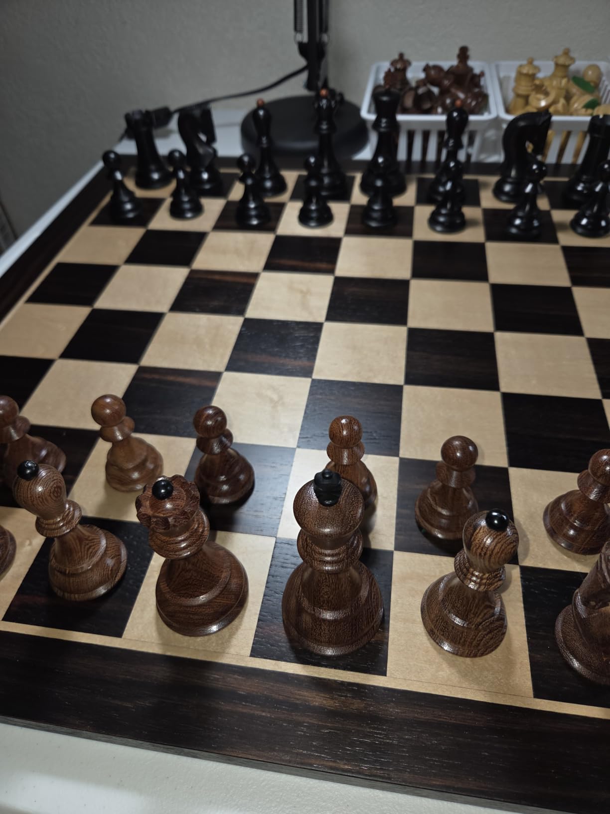 Peradix Wooden Chess Board 18.89