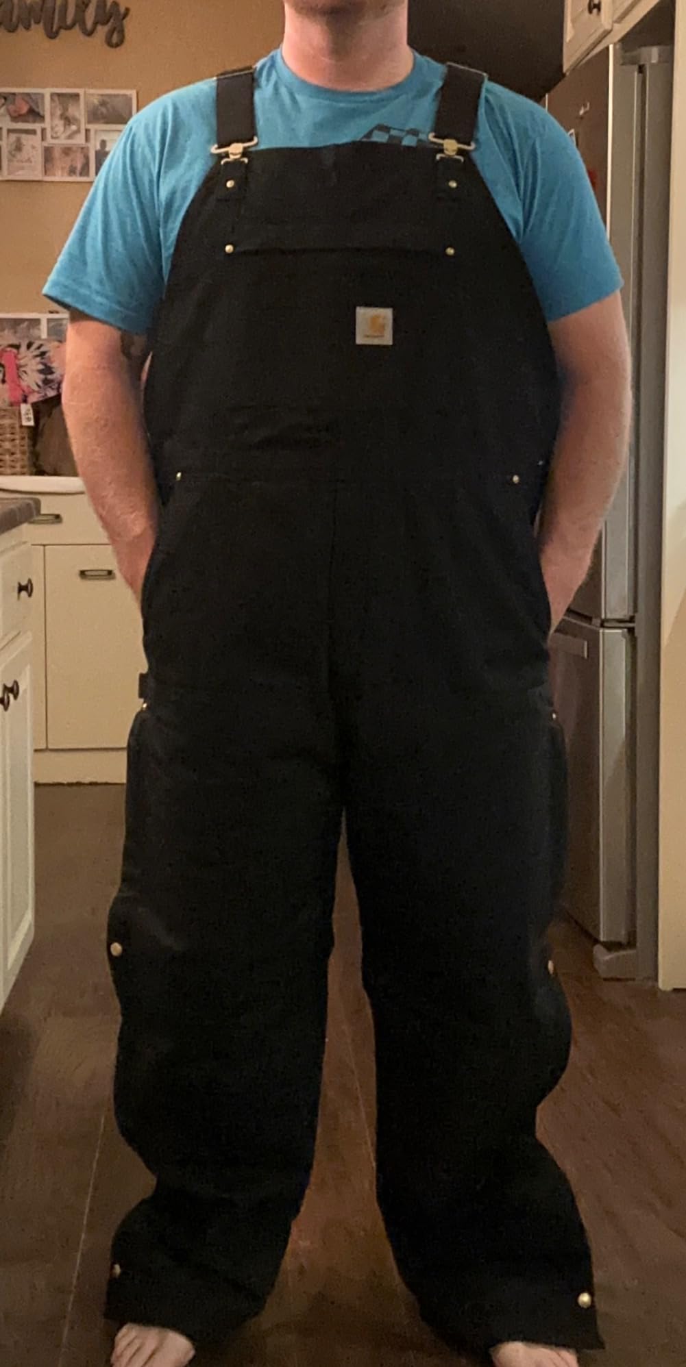 Berne Men's Heritage Insulated Duck Bib Overall customer photo 2