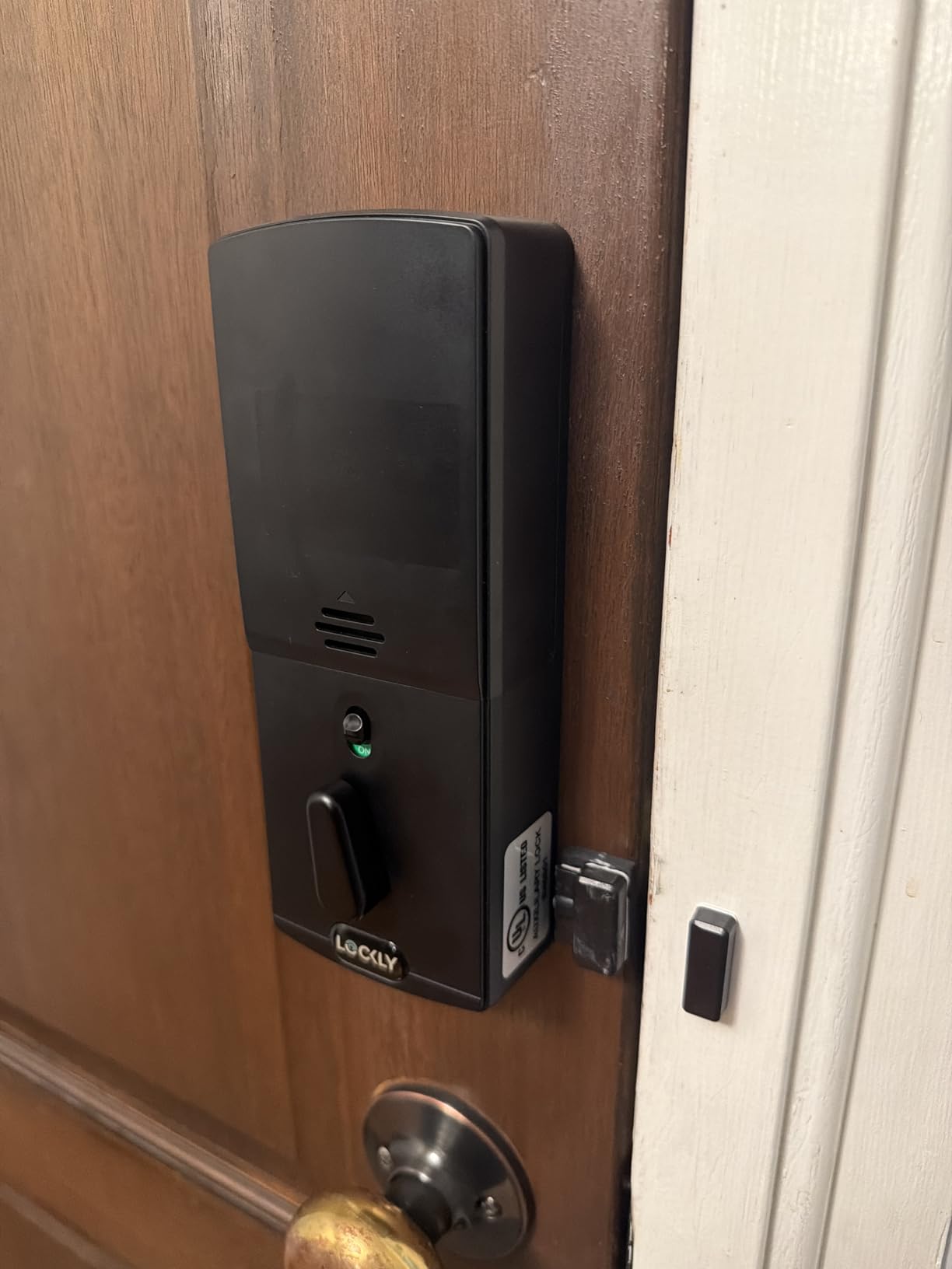 Lockly Guard Secure Pro Deadbolt PGD728WPU Commercial Smart Lock - UL10B/10C Fire Rated Keypad Door Lock with Fingerprint, Wi-Fi & Bluetooth, Alexa & Google Compatible, 8 AA Batteries customer photo 1