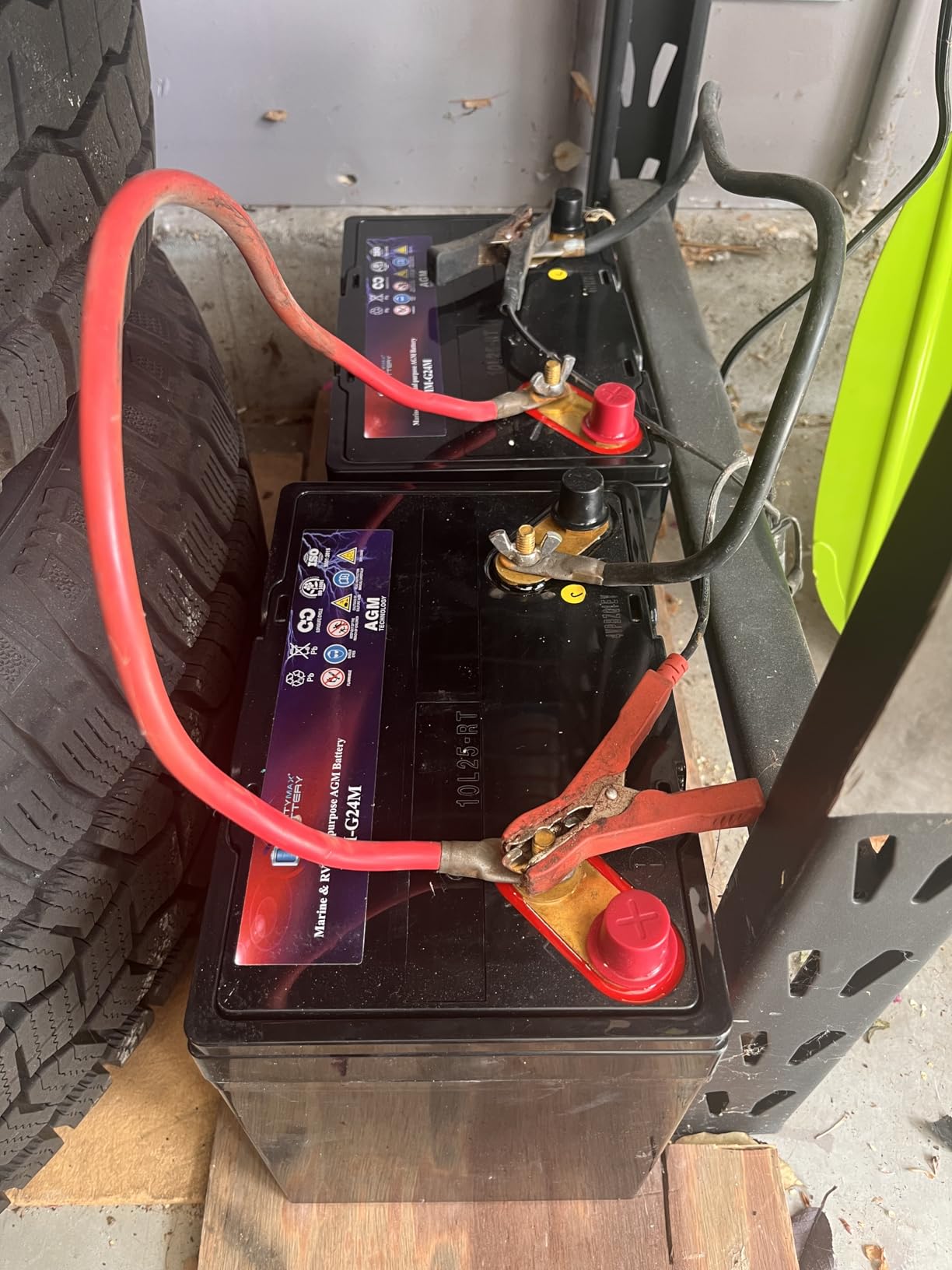 Mighty Max Battery MM-G24M, 12V 90Ah, Group Size 24M Deep-Cycle Marine AGM, Dual-Purpose Starting & Deep Discharge, 550 CCA, 700 MCA, 145 RC, Spill-Proof Maintenance-Free Battery customer photo 1