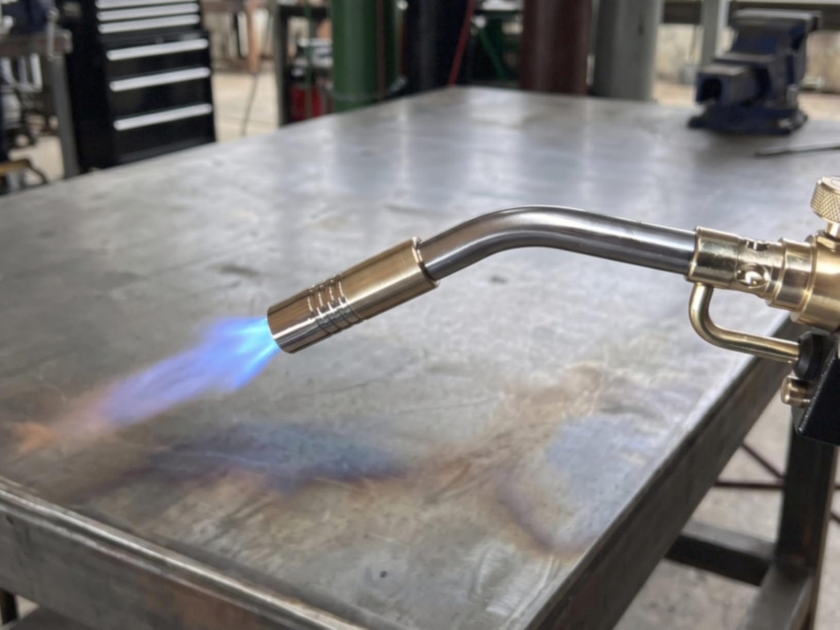High Intensity Propane Torch Head with Hose & Cylinder Clip, Gas Torch Head Fuel by Propane,MAPP, Blow Torch Welding Torch, Trigger Start torch lighter(Fuel Not Included) customer photo 1