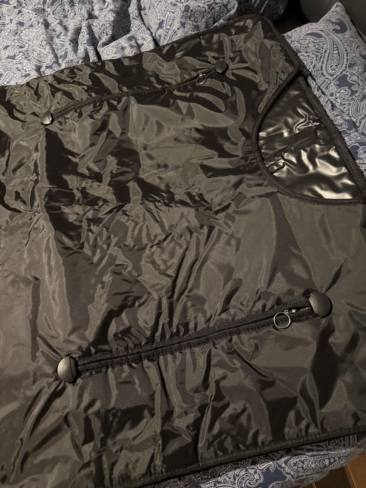 Sauna Blanket for Home: Portable Full Body Detox Wrap with Deep Heat Relaxation - Adjustable 86-176°F 20-60 Min Timer Waterproof Foldable Design 71 x 31.5 Inch customer photo 2