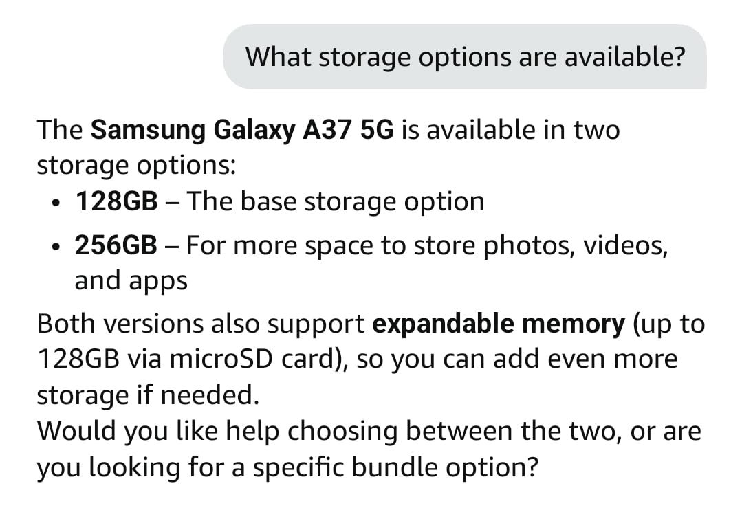 Samsung Galaxy A37 5G (2026), Unlocked Android Smartphone, 256GB, AMOLED Display, Triple Camera, IP68, Slim Phone, 5000mAh Battery, US Version, US 1 Yr Warranty, Awesome White customer photo 1