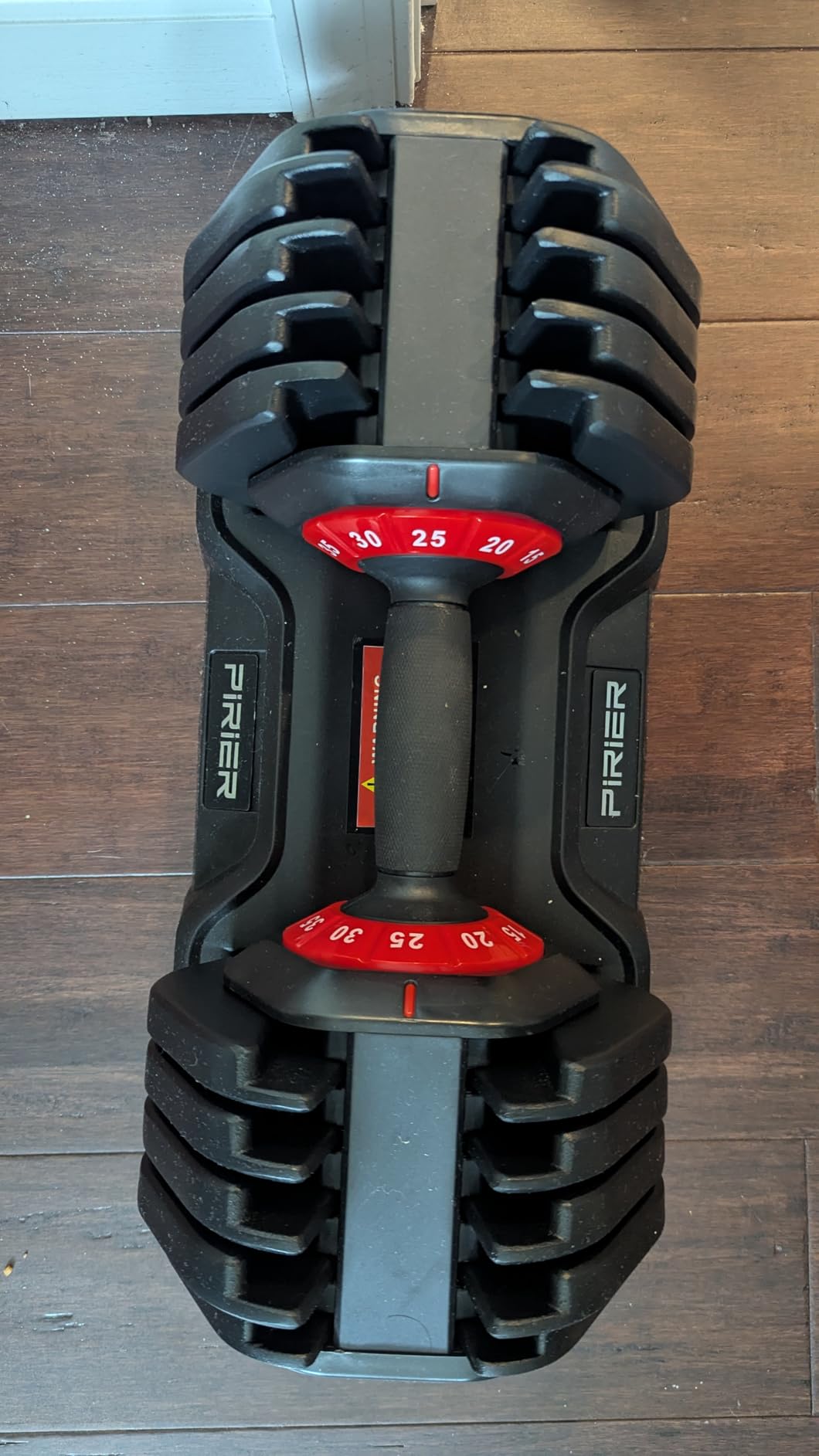 PIRIER Adjustable Dumbbell Set 50LB, 18-in-1 Free Weight Adjustable Dumbbells customer photo 1