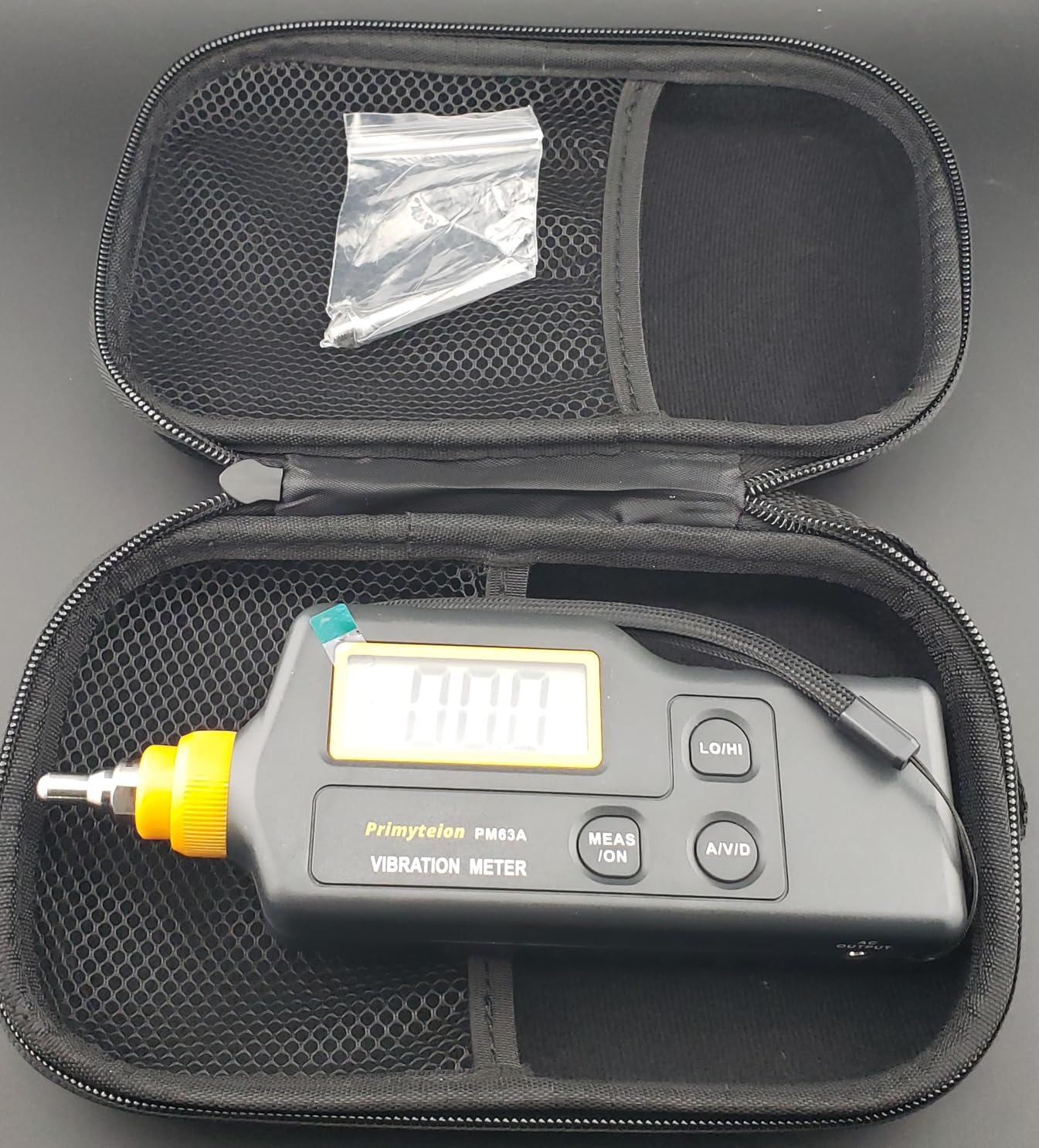 PM63A Vibration Meter Handheld, High-Precision Digital Vibration Tester, 20-Hour Continuous Runtime for Predictive Maintenance & Motor Analysis customer photo 1