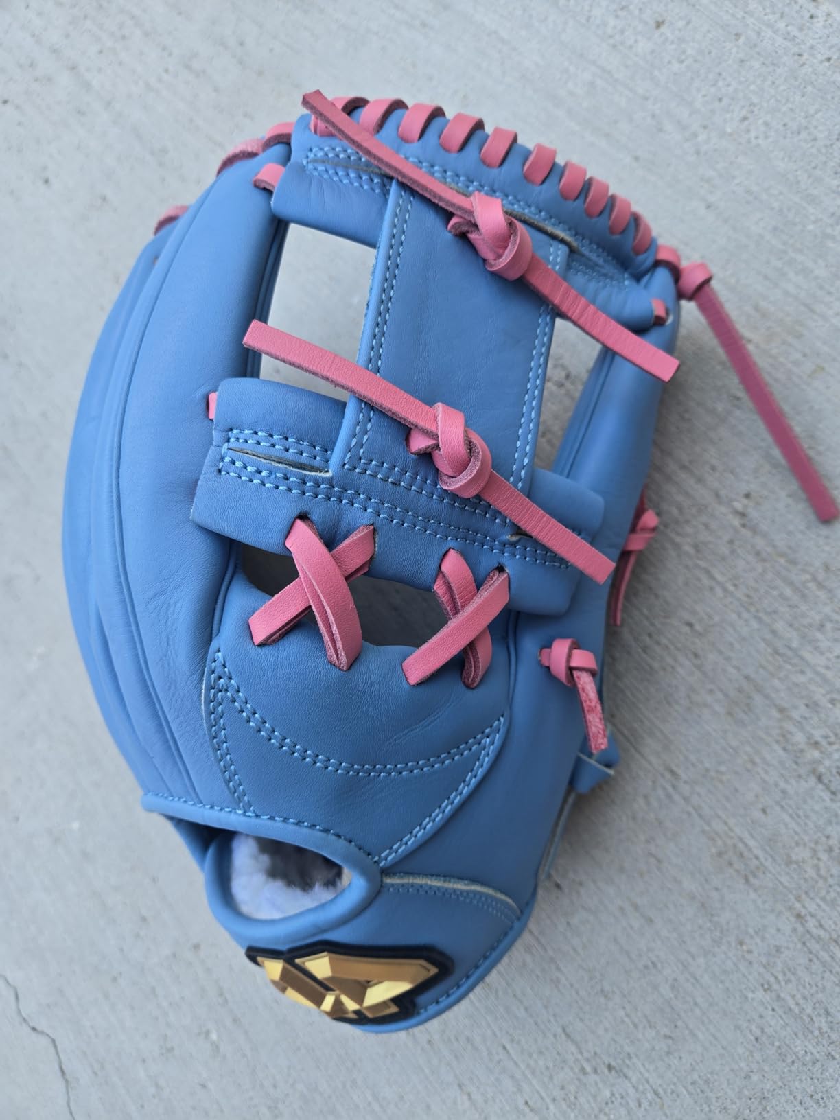 44 Pro Steer Baseball Glove for Infield, Fielding Mitt, Premium Leather Construction for Adults & Youth, 12