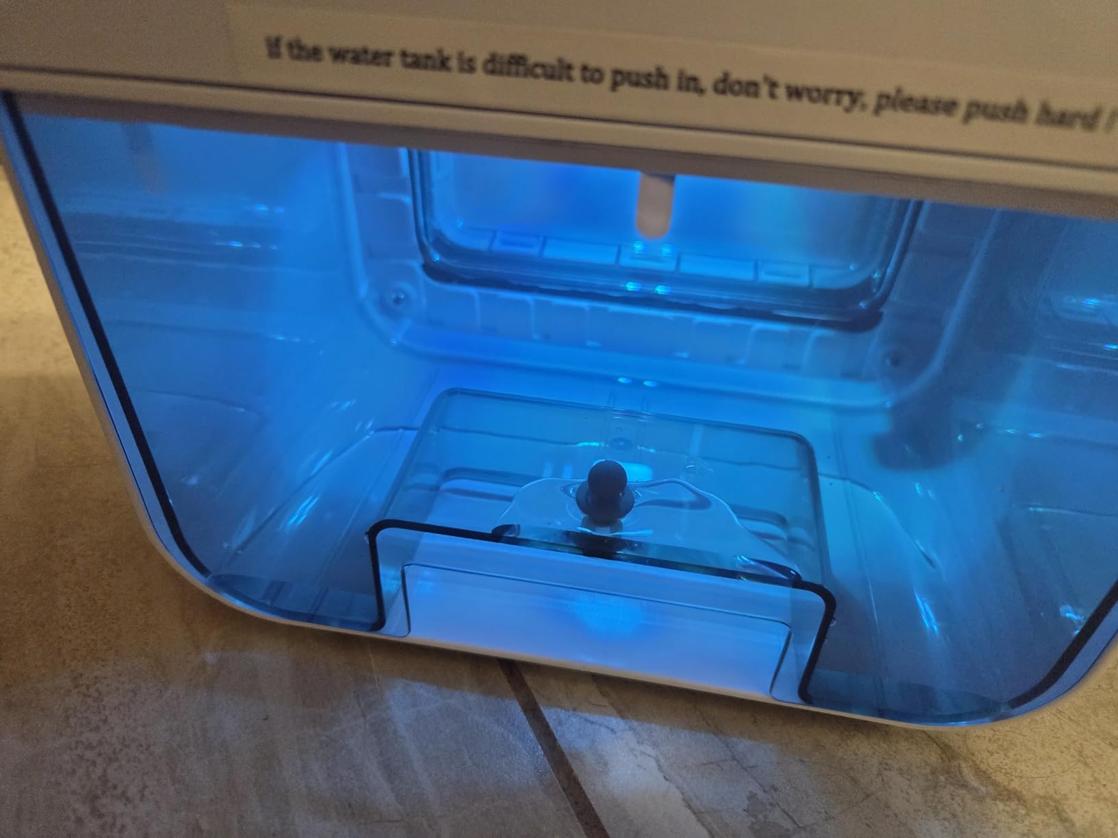 1000 sq.ft Dehumidifier for Home, Dehumidifiers for Basement, Bathroom, Bedroom with Auto Shut Off and Drain Hose, Built-in Aromatherapy Diffuser, 7 Colors LED Light, Quiet Sleep Mode (White) customer photo 2
