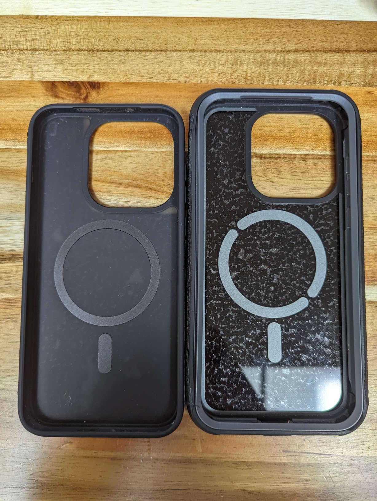 FNTCASE for Samsung Galaxy S25/S24 Case: Galaxy S24/S25 Phone Case [Fit with Magsafe] Translucent Matte Case [Screen Protector] Military Grade Shockproof Protective Phone Cover-Black customer photo 1