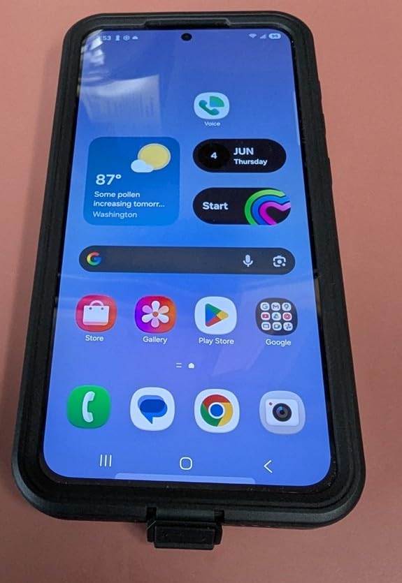 Samsung Galaxy A57 5G (2026), Unlocked Android Smartphone, 128GB, AMOLED Display, Triple Camera, IP68, 5000mAh Battery, US Version, US 1 Yr Warranty, Awesome Gray customer photo 1