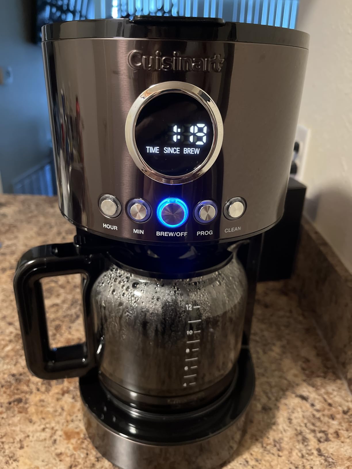 Cuisinart DCC-1220BKS 12-Cup Coffee Machine, Black Stainless Steel customer photo 1
