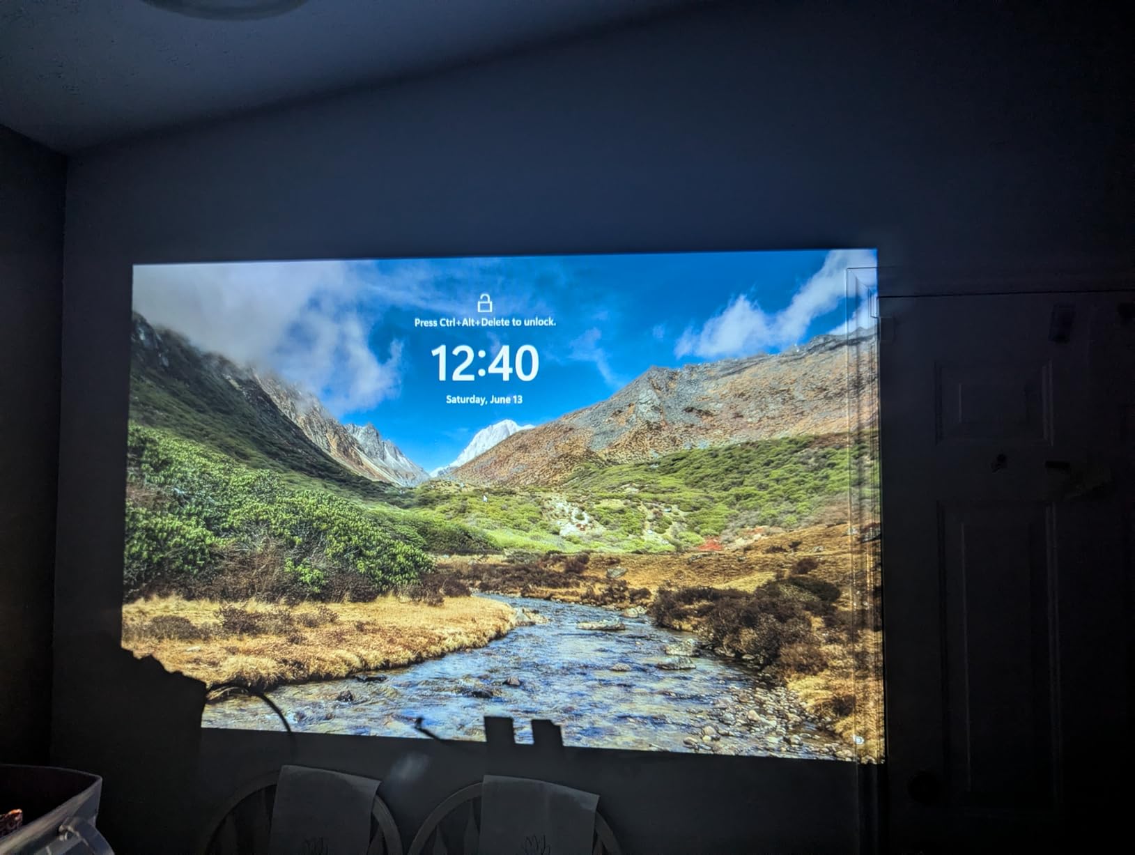 TOPTRO Smart Projector with Built-in Apps, 4K Support, 2026 Upgraded, WiFi and Bluetooth, Native 1080P Outdoor Movie Projector, Auto Focus, Dolby Audio, Mini Portable Proyector w/ YouTube/Prime Video customer photo 1