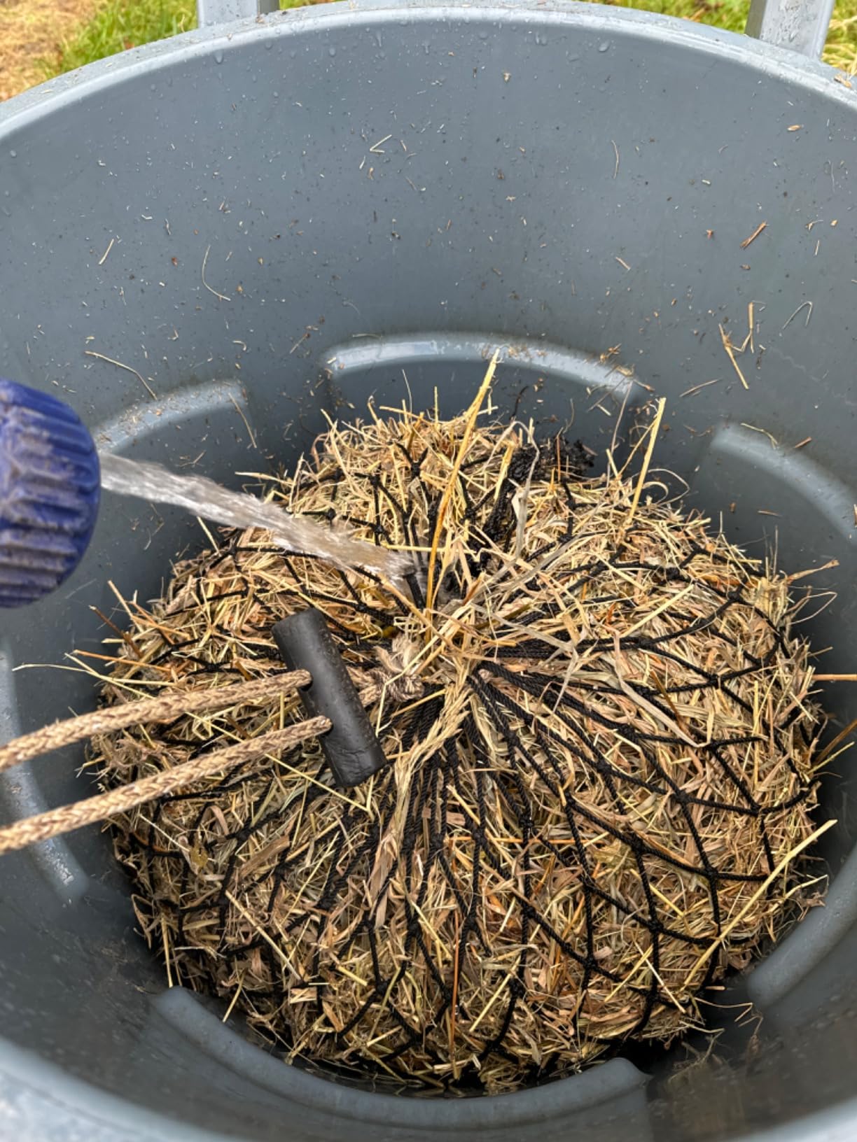Hay Chix Half Bale Slow Feed Hay Net for Horses, Hay Bag Holds 4-6 Flakes, 1 3/4