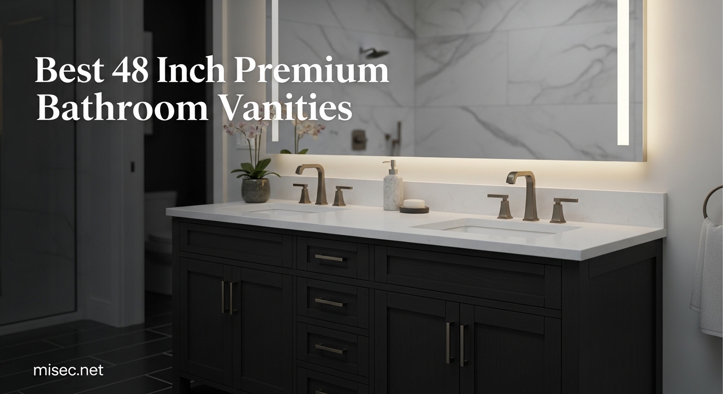Best 48 Inch Premium Bathroom Vanities