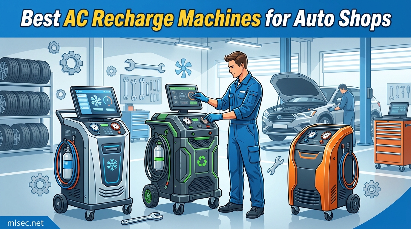 Best AC Recharge Machines for Auto Shops