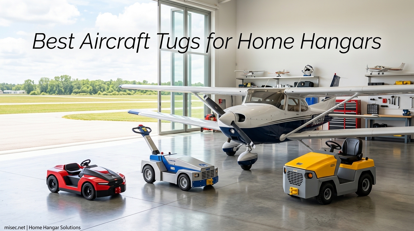 Best Aircraft Tugs for Home Hangars