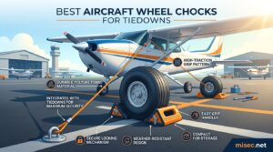 Best Aircraft Wheel Chocks for Tiedowns