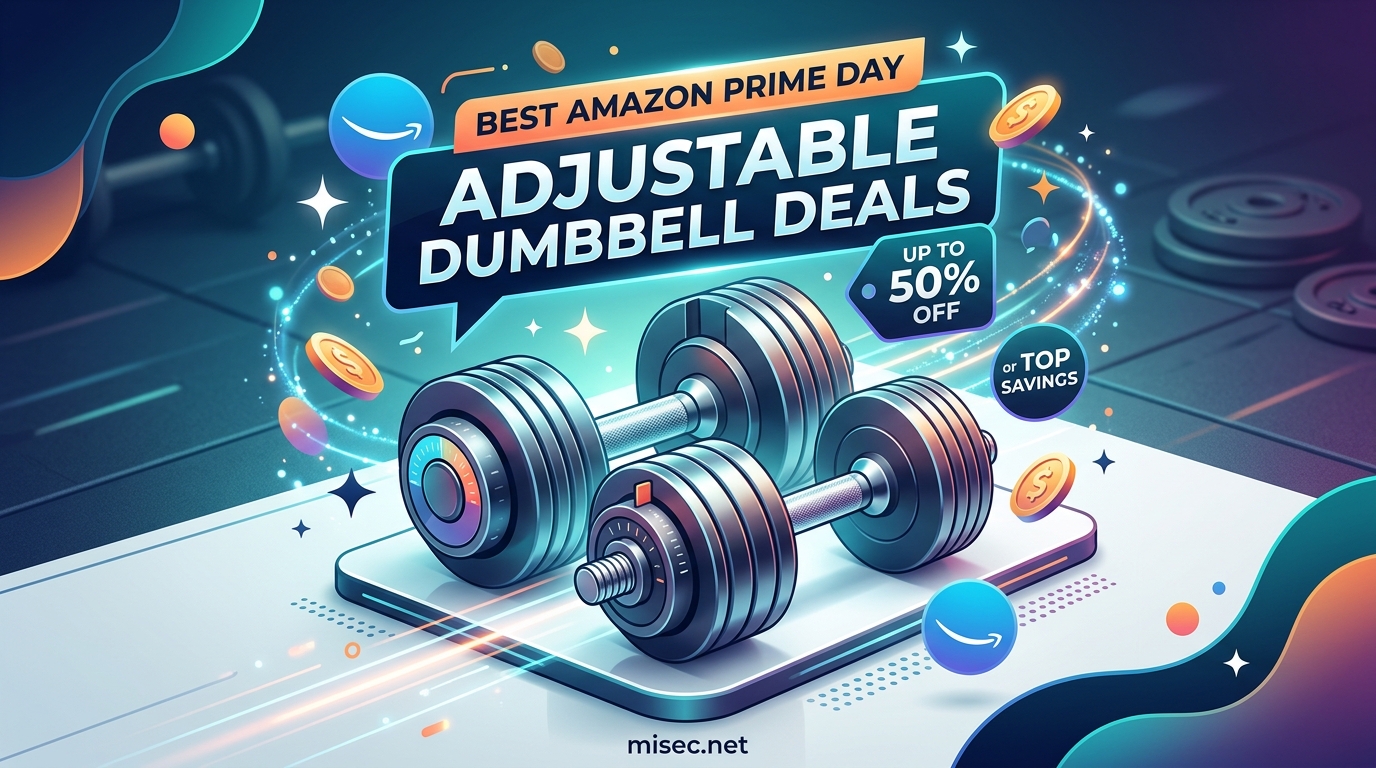 Best Amazon Prime Day Adjustable Dumbbell Deals