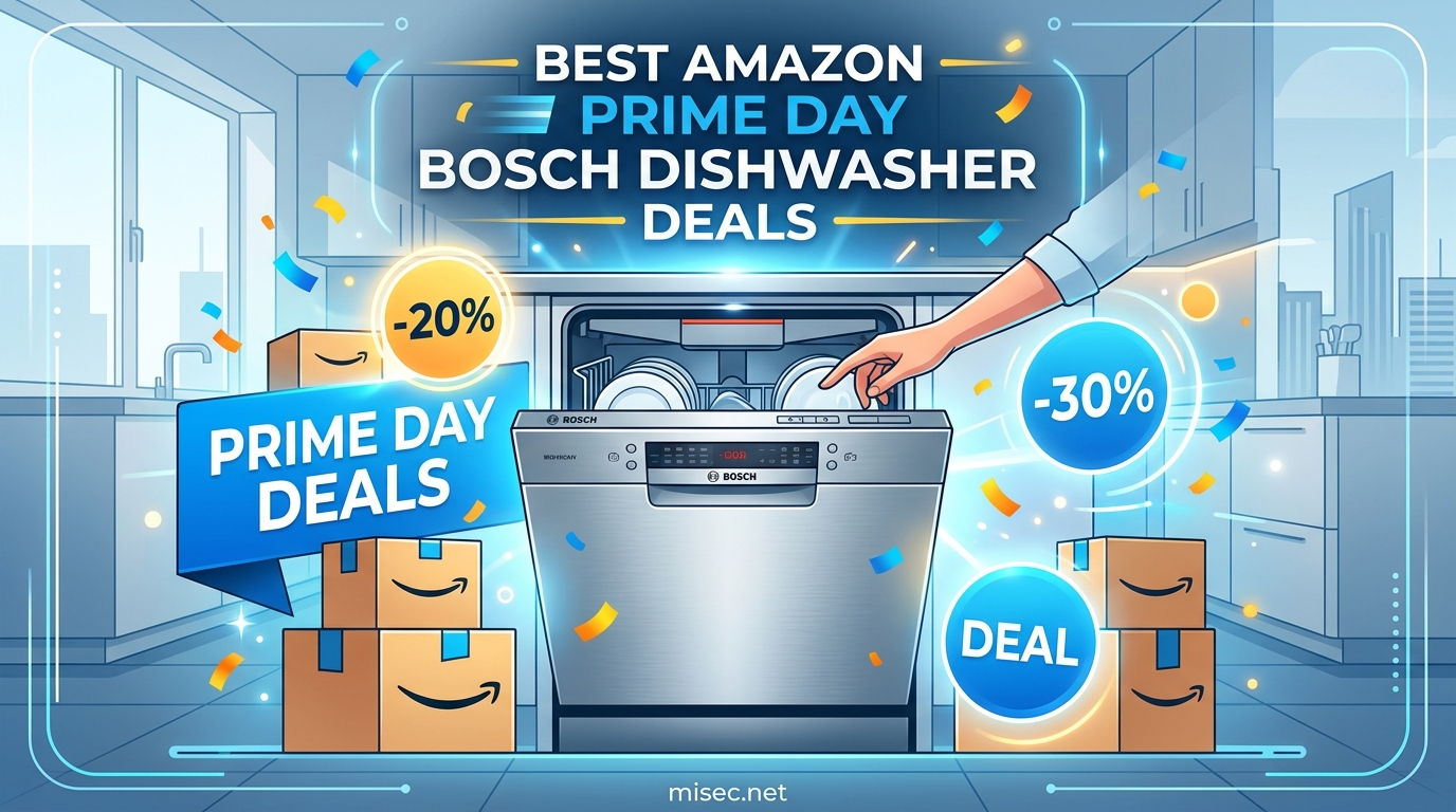 Best Amazon Prime Day Bosch Dishwasher Deals
