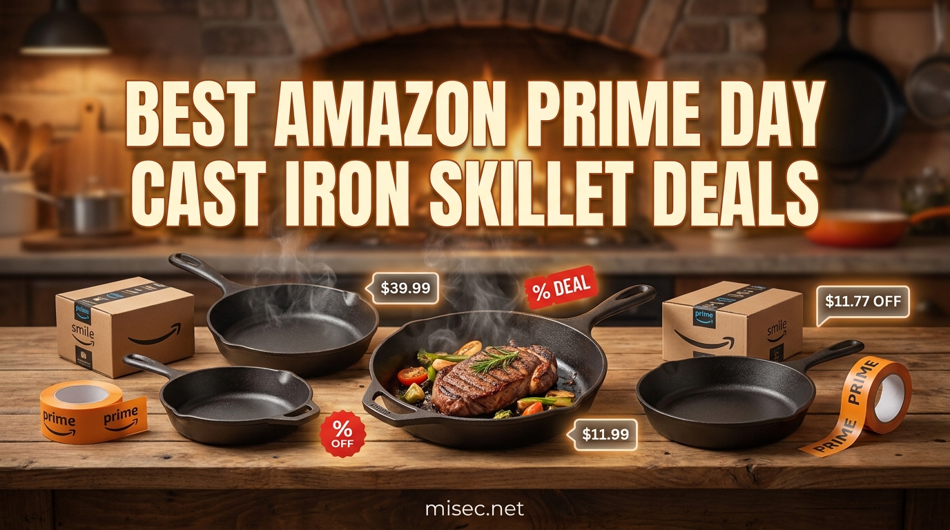 Best Amazon Prime Day Cast Iron Skillet Deals