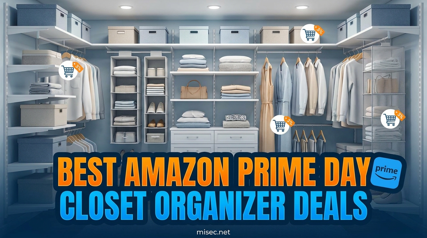 Best Amazon Prime Day Closet Organizer Deals