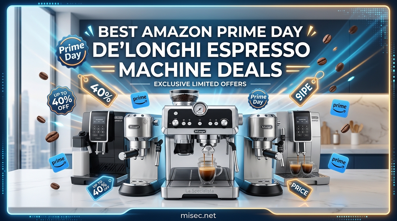 Best Amazon Prime Day De'Longhi Espresso Machine Deals