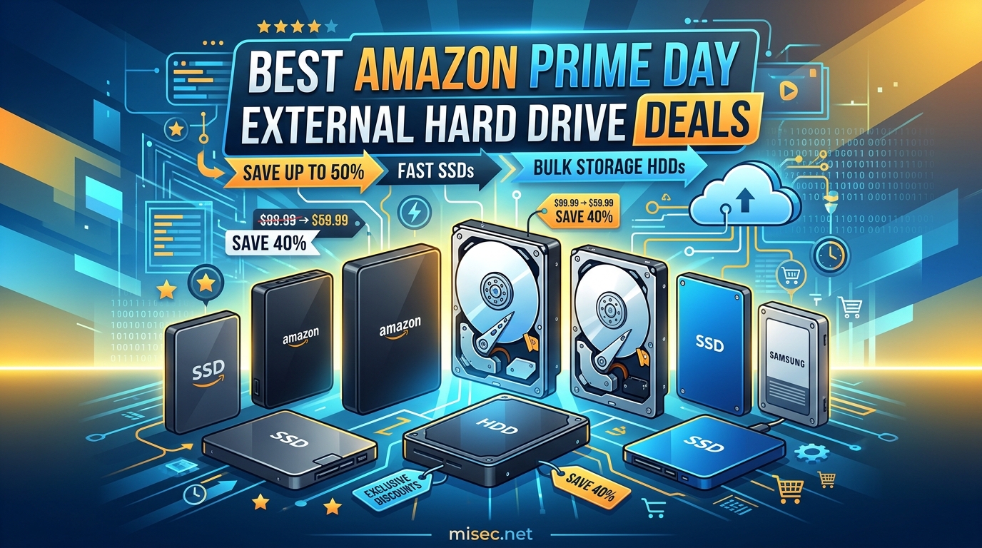 Best Amazon Prime Day External Hard Drive Deals