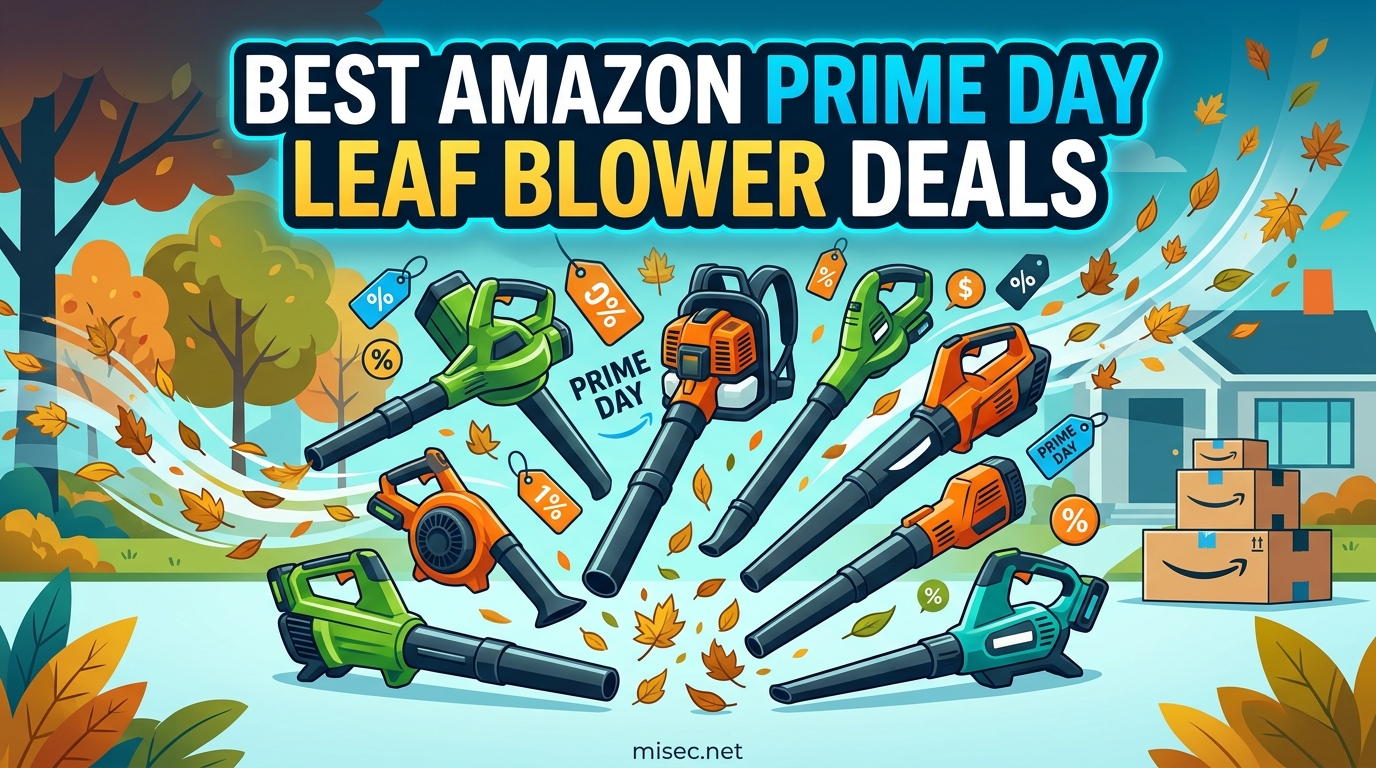 Best Amazon Prime Day Leaf Blower Deals