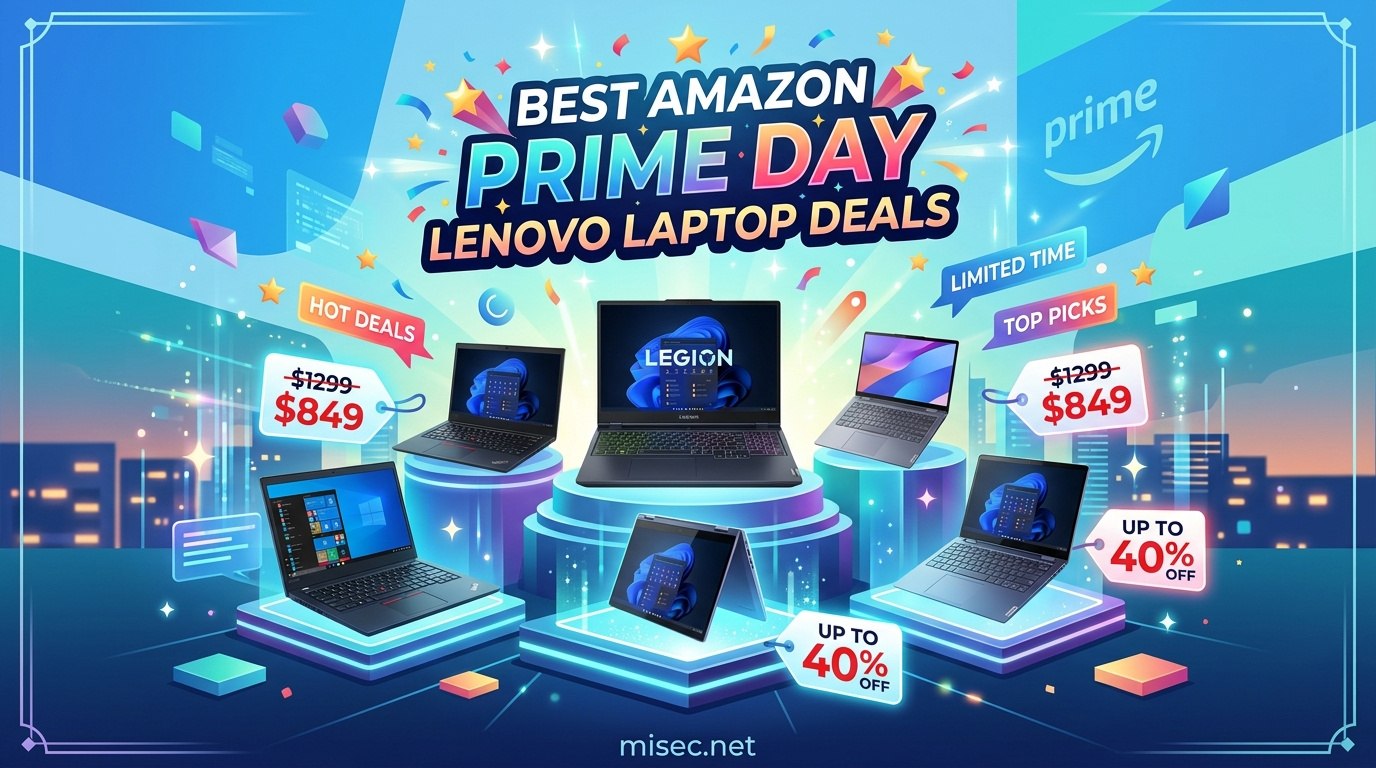 Best Amazon Prime Day Lenovo Laptop Deals