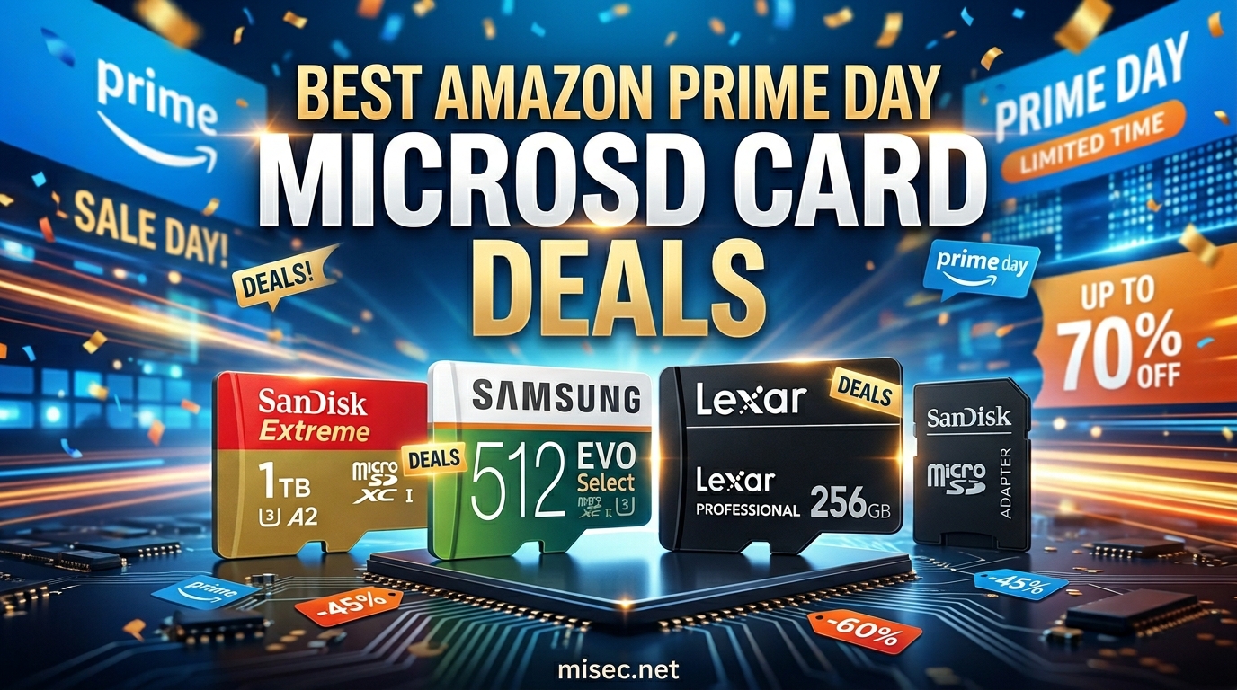 Best Amazon Prime Day MicroSD Card Deals