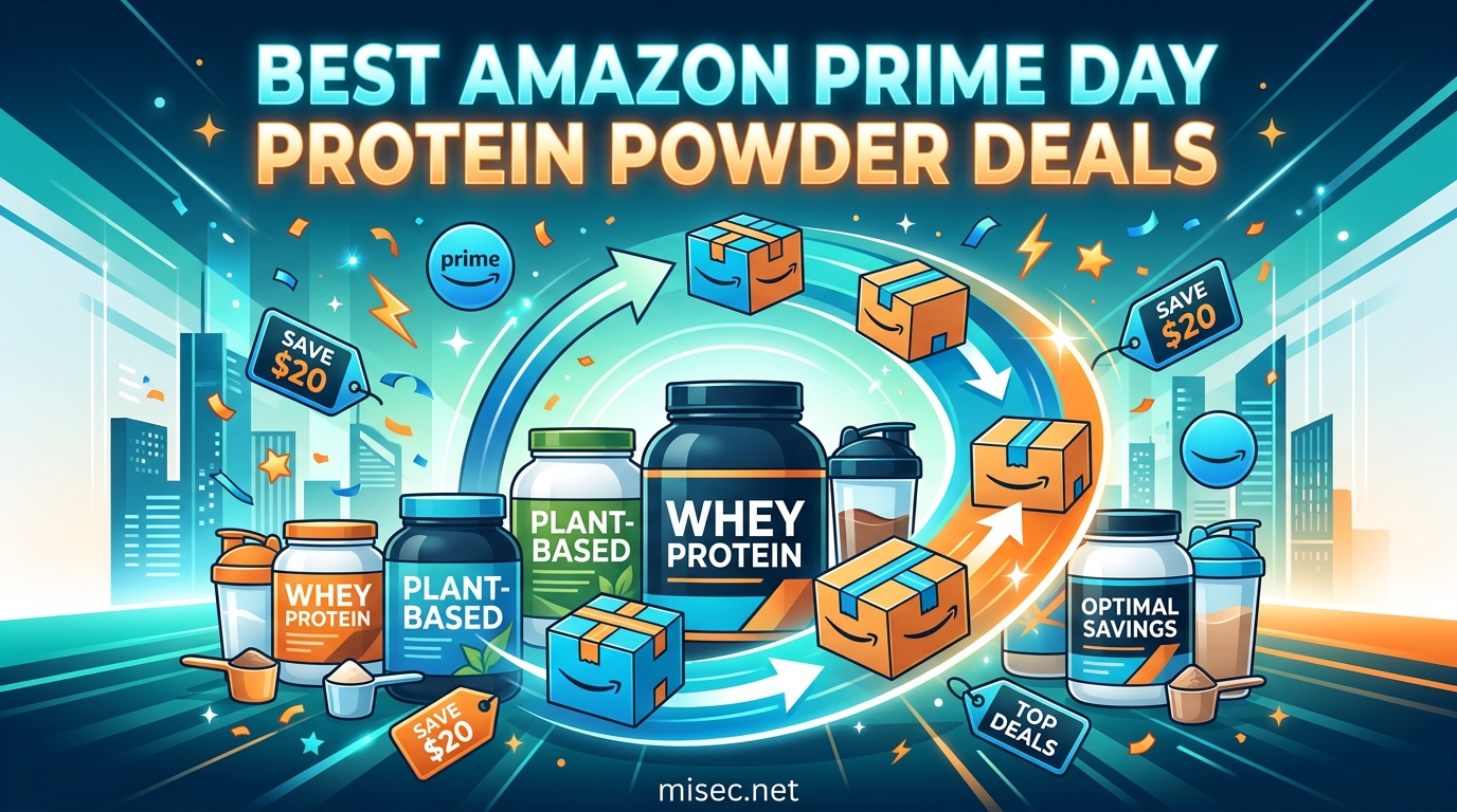 Best Amazon Prime Day Protein Powder Deals