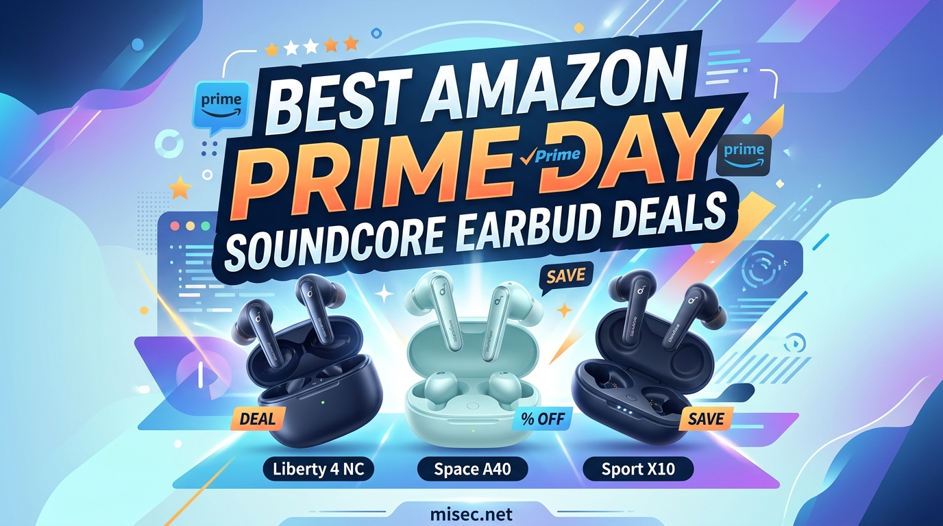 Best Amazon Prime Day Soundcore Earbud Deals