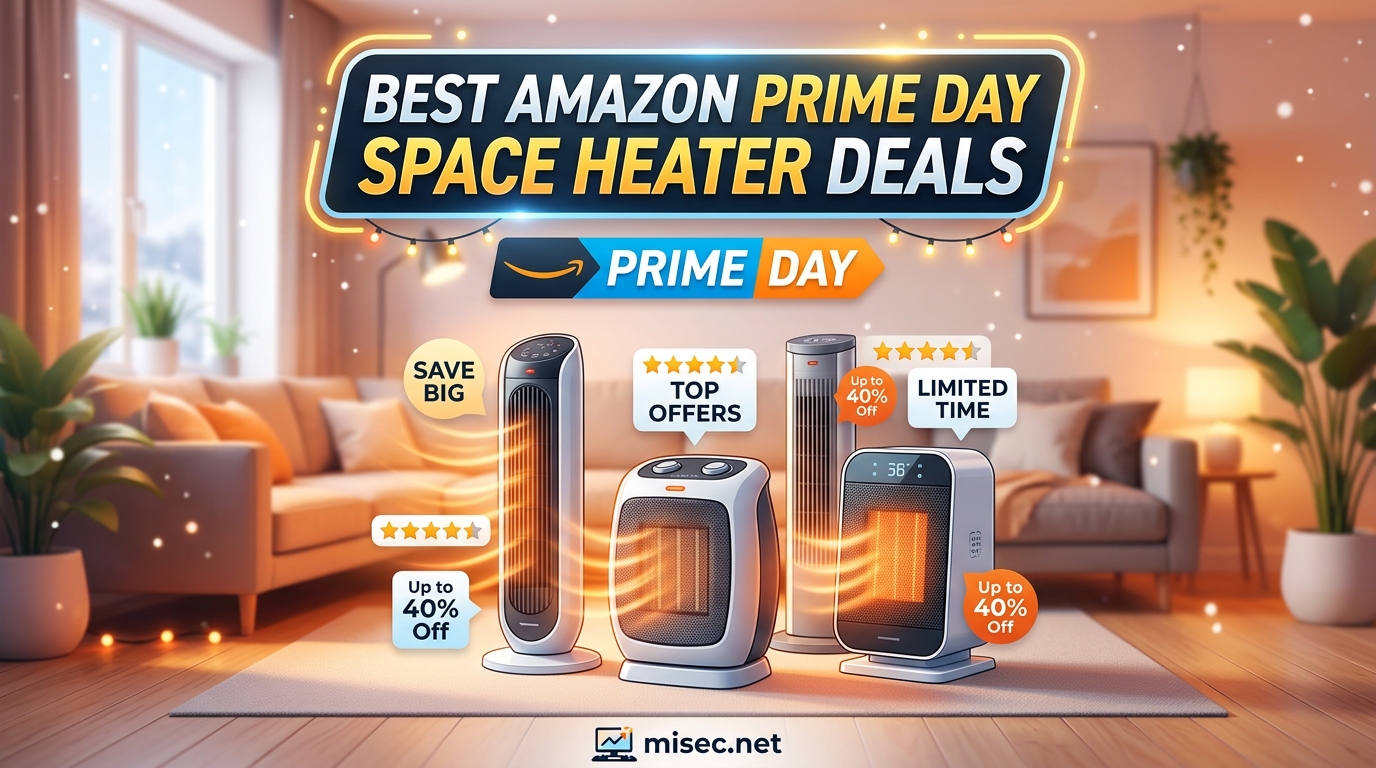 Best Amazon Prime Day Space Heater Deals