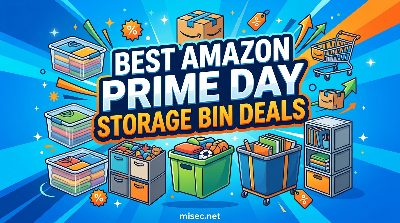 Best Amazon Prime Day Storage Bin Deals