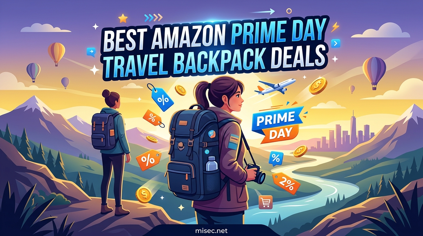 Best Amazon Prime Day Travel Backpack Deals