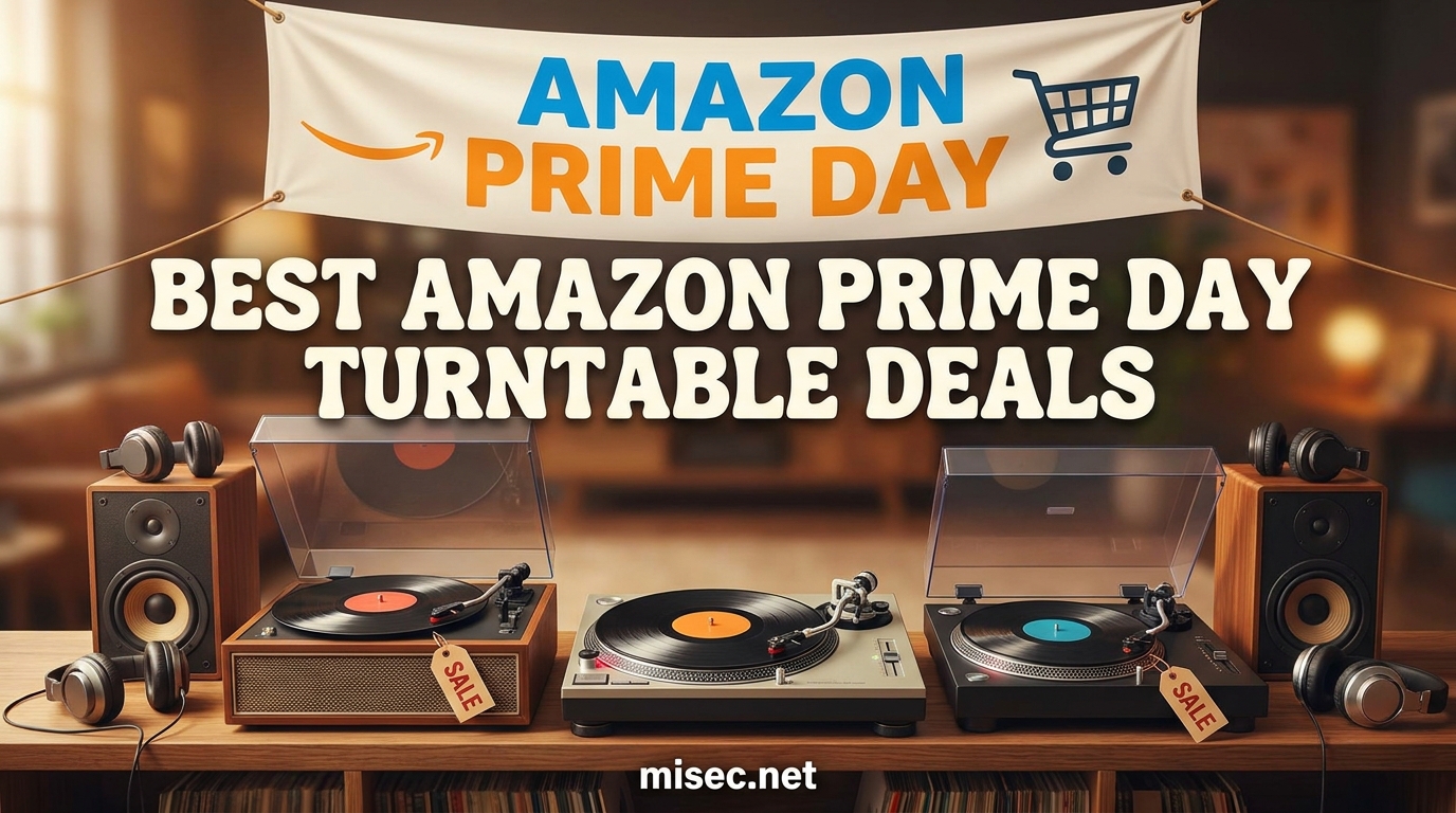 Best Amazon Prime Day Turntable Deals