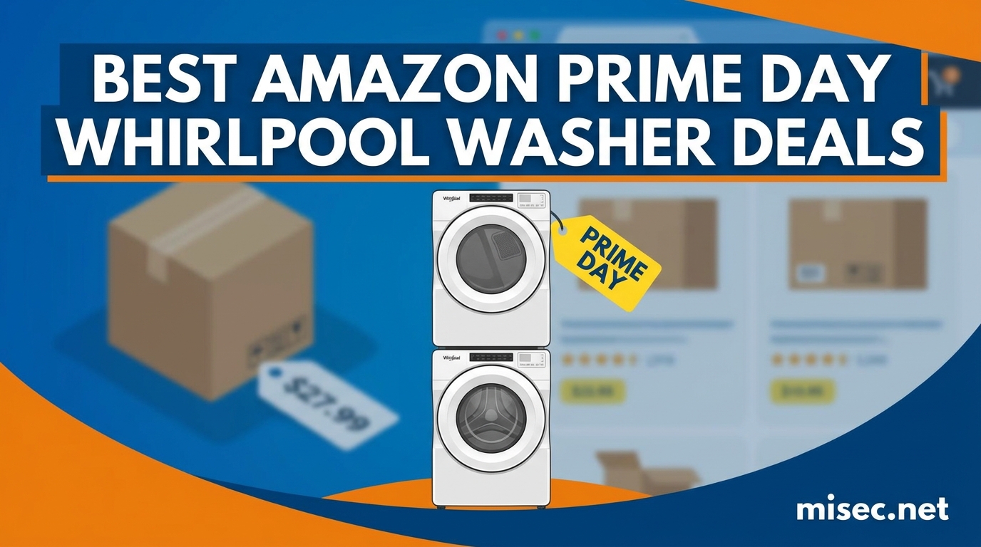 Best Amazon Prime Day Whirlpool Washer Deals