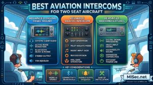 Best Aviation Intercoms for Two Seat Aircraft