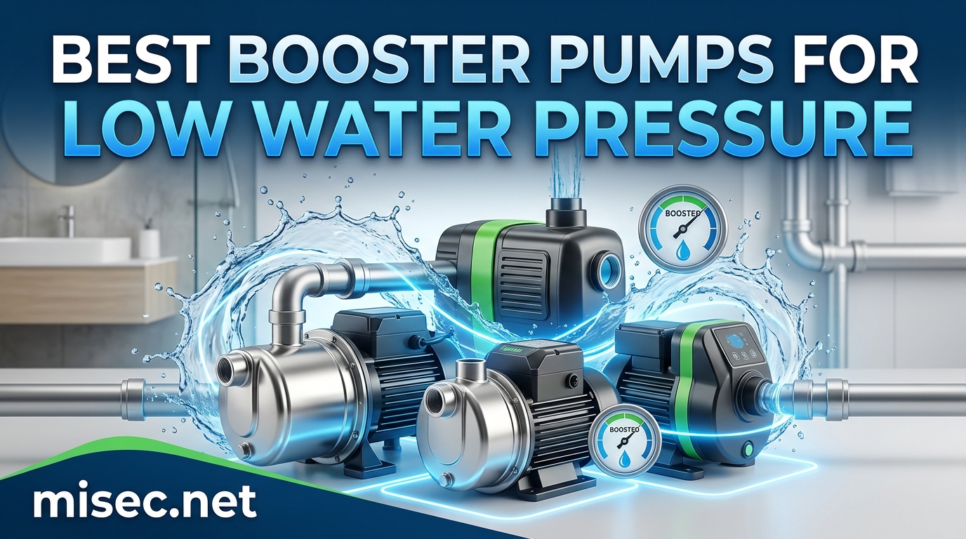 Best Booster Pumps for Low Water Pressure
