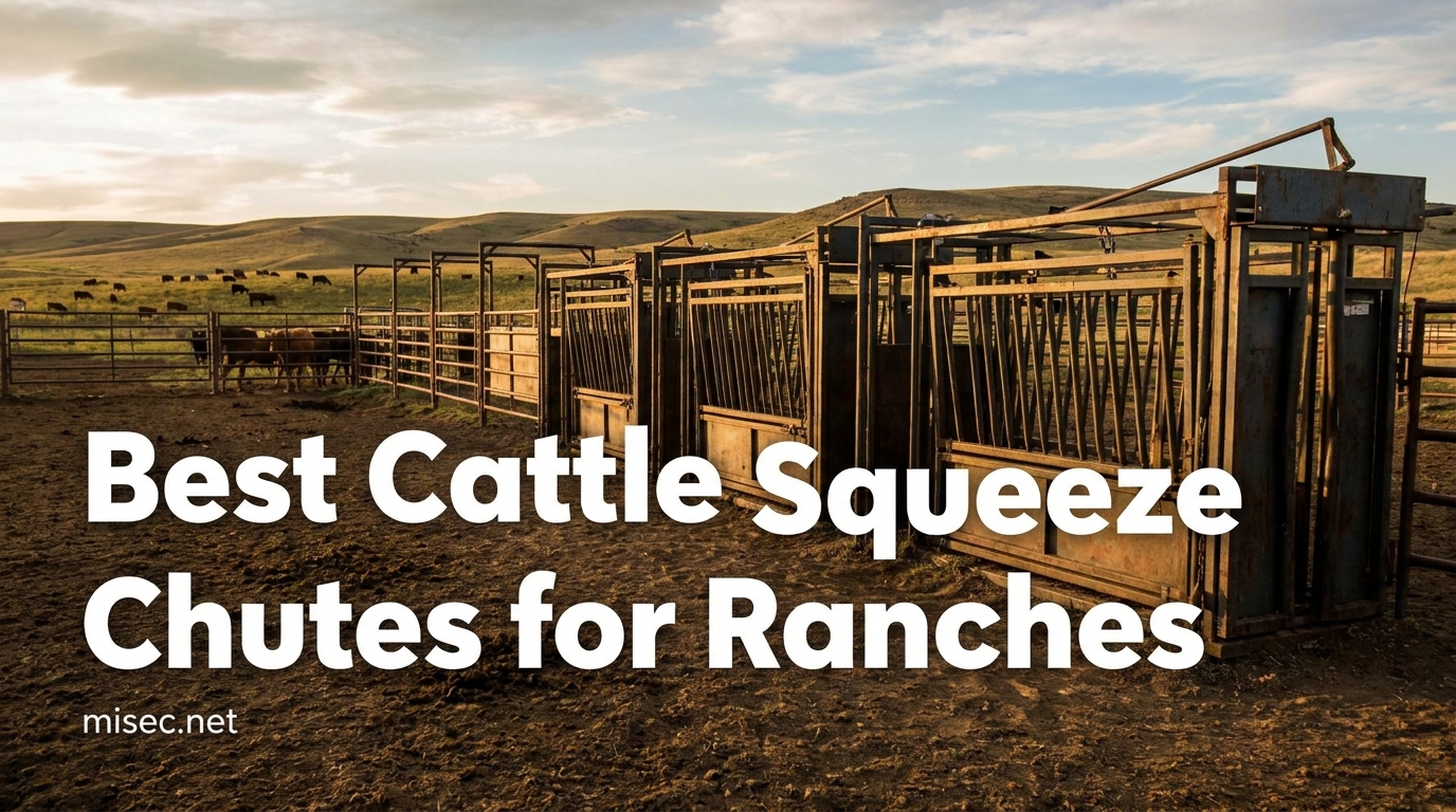Best Cattle Squeeze Chutes for Ranche