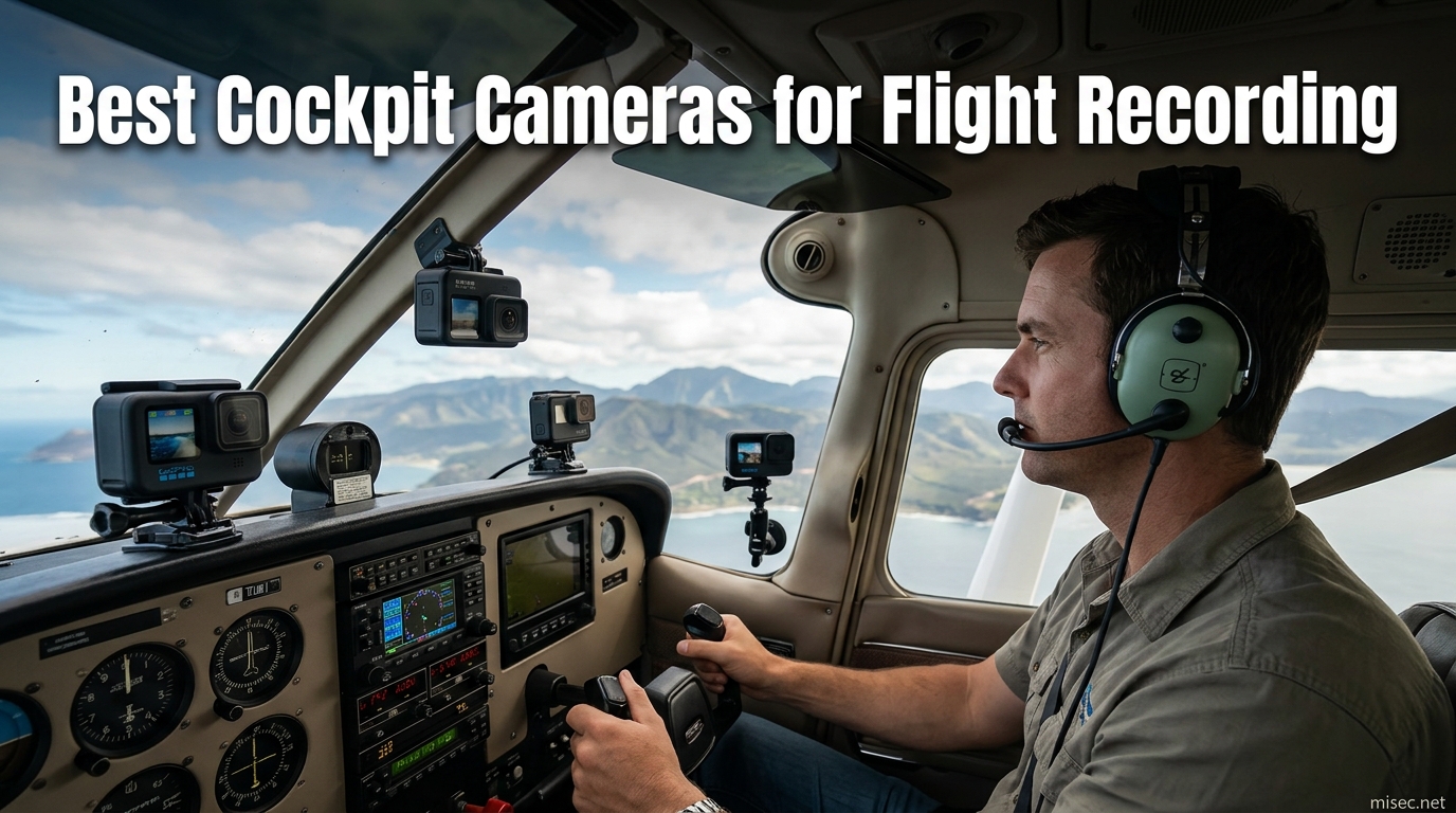Best Cockpit Cameras for Flight Recording