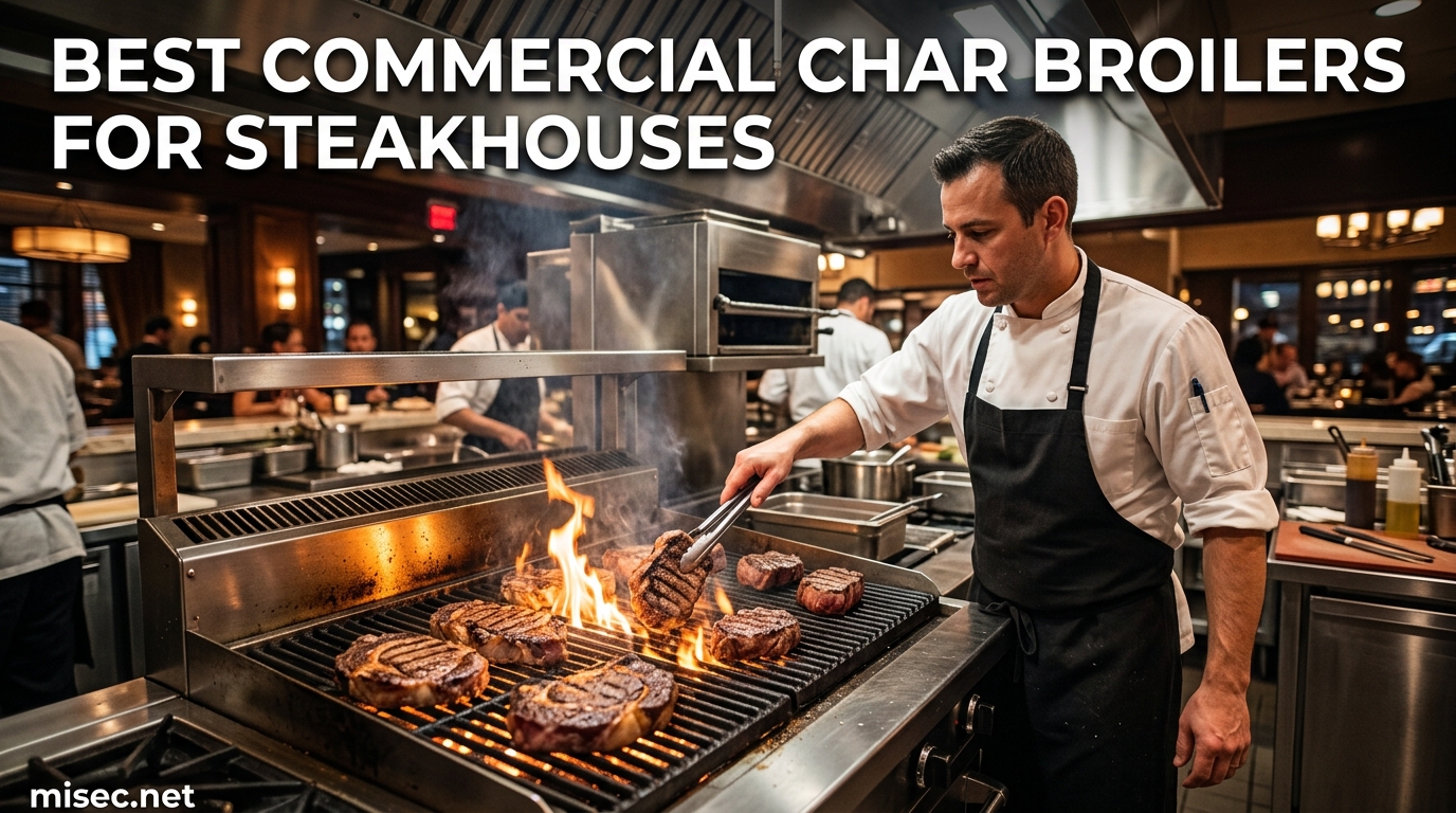 Best Commercial Char Broilers for Steakhouses