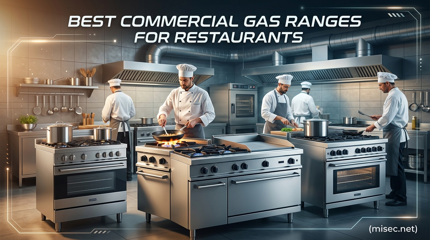 Best Commercial Gas Ranges for Restaurants