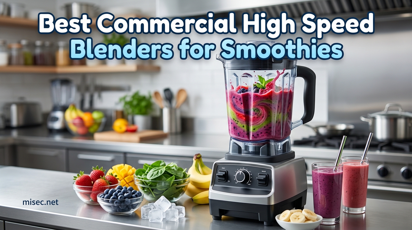 Best Commercial High Speed Blenders for Smoothies