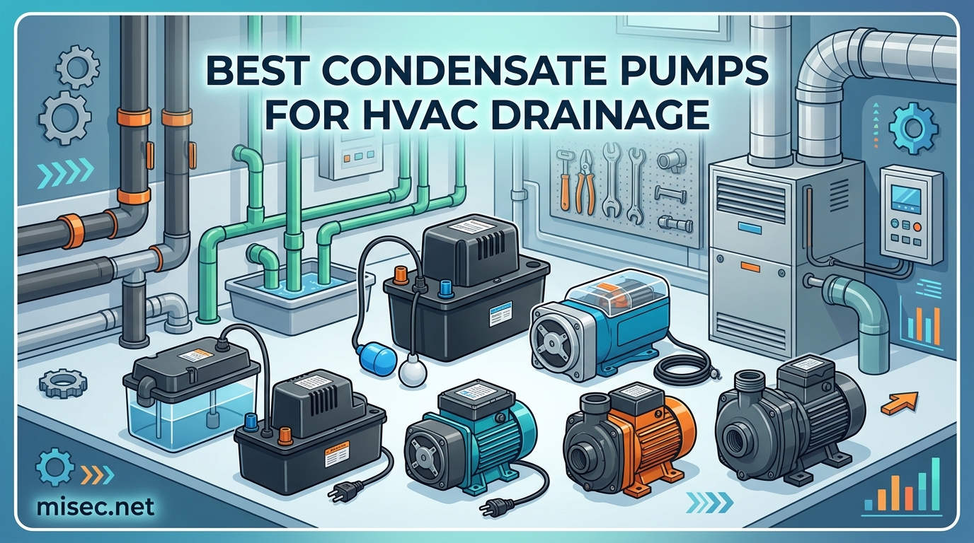 Best Condensate Pumps for HVAC Drainage