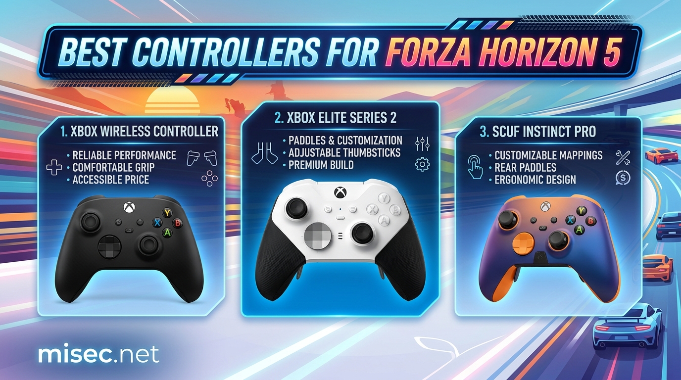 Best Controllers for Forza Horizon 5