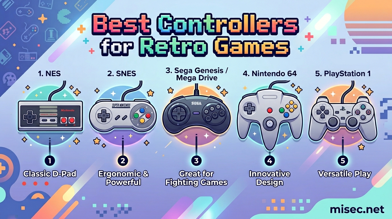 Best Controllers for Retro Games