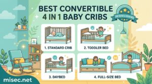 Best Convertible 4 in 1 Baby Cribs