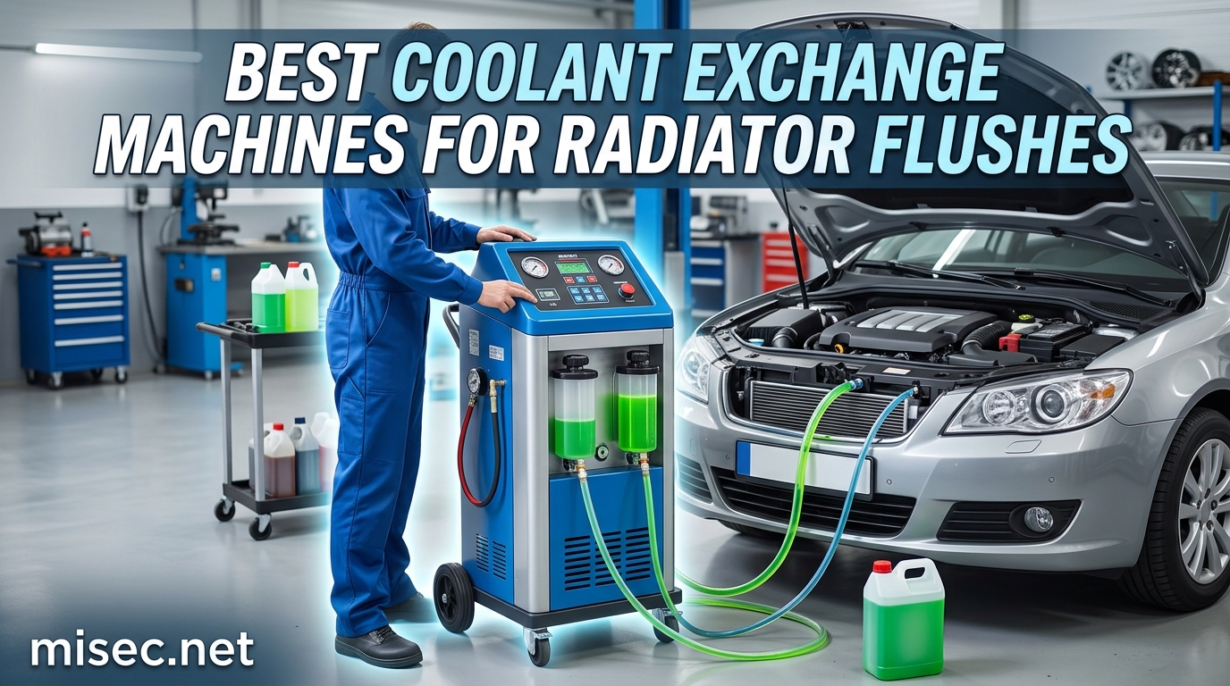 Best Coolant Exchange Machines for Radiator Flushes